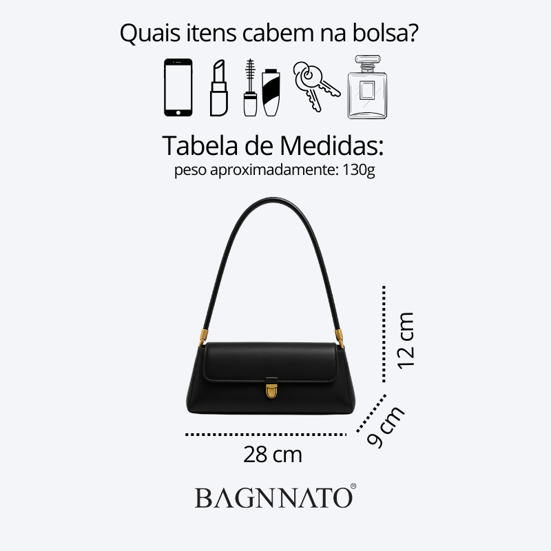 Bolsa Satchel em Couro Feminina Helenna