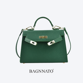 Bolsa Satchel em Couro feminina Kelly