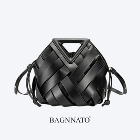 Bolsa Satchel em Couro Feminina Lune