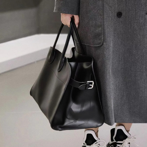 Bolsa em Couro Genuíno Feminina Endria