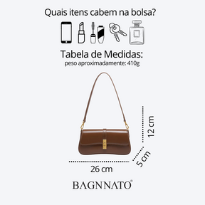 Bolsa Satchel em Couro Feminina Cirella