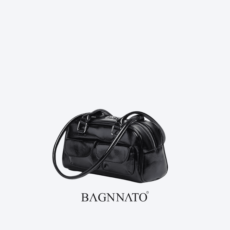 Bolsa Satchel em Couro Feminina Ferrana