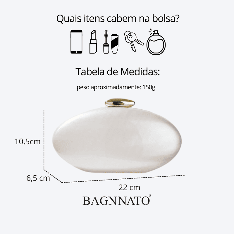Bolsa em Acrílico Feminina Elenna