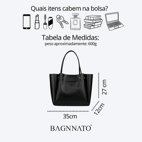 Bolsa em couro feminina Alice