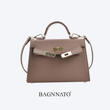 Bolsa Satchel em Couro feminina Kelly