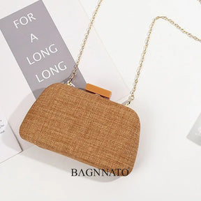 Bolsa em Linho Feminina Liora