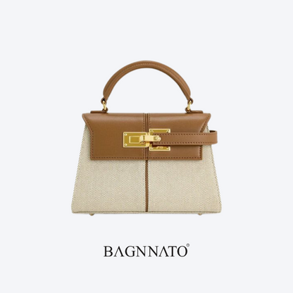 Bolsa Satchel em Couro Feminina Rocío