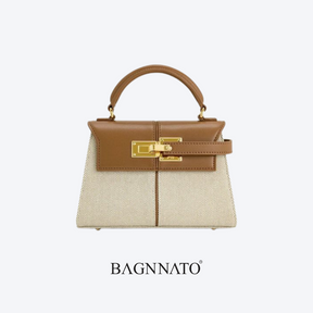 Bolsa Satchel em Couro Feminina Rocío