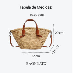 Bolsa feminina em Palha Giulia