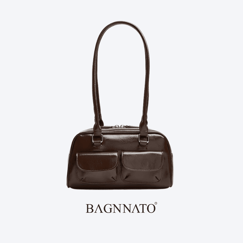 Bolsa Satchel em Couro Feminina Ferrana