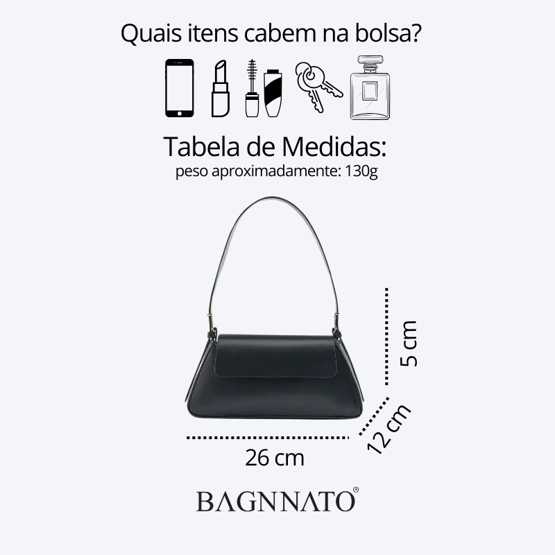 Bolsa Satchel em Couro Feminina Bella