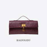 Bolsa Baguette em Couro Feminina Viana