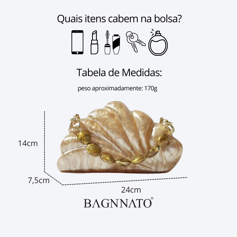 Bolsa em Acrílico Feminina Bettina