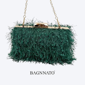 Bolsa em Plumagem Feminina Margaux
