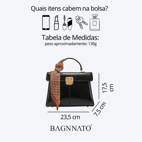 Bolsa Satchel em Couro Feminina Giulessa