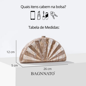 Bolsa em Acrílico Feminina Chiara