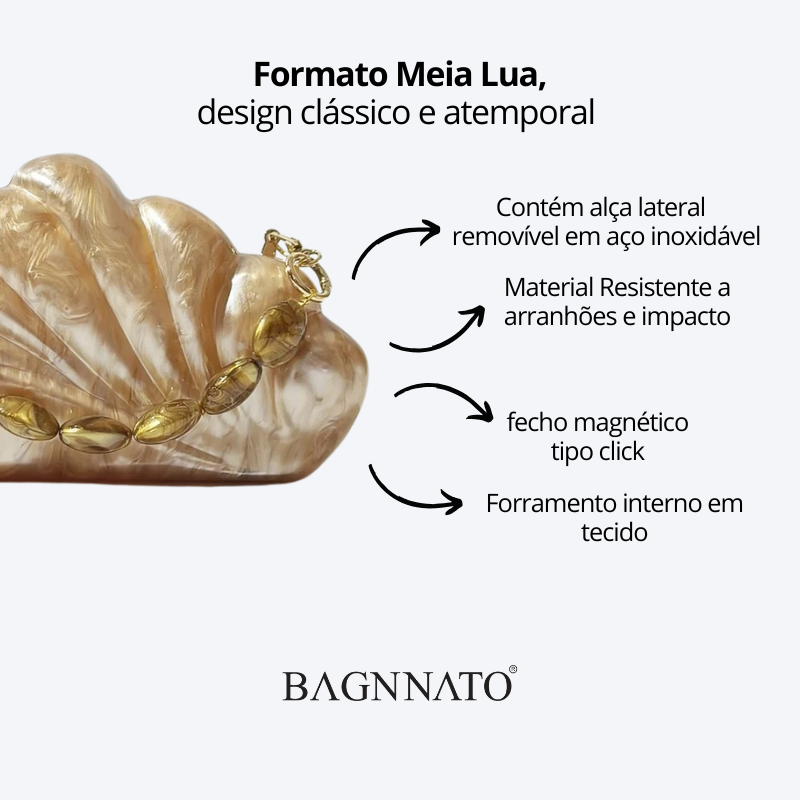 Bolsa em Acrílico Feminina Bettina