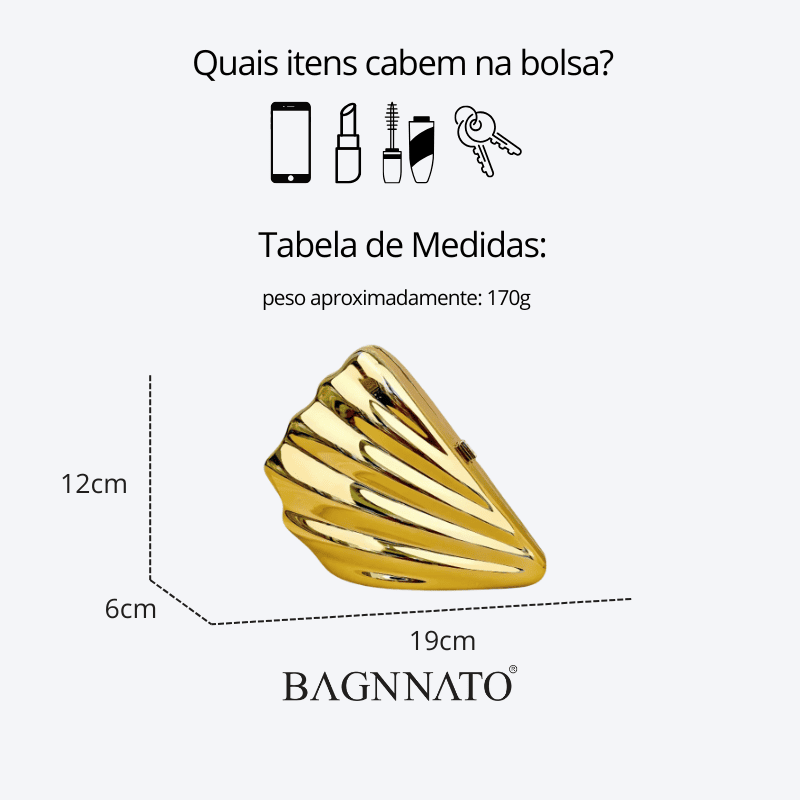 Bolsa em Acrílico Feminina Oriana