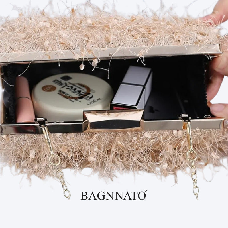 Bolsa em Plumagem Feminina Margaux