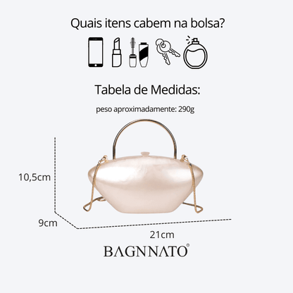 Bolsa em Acrílico Feminina Ornela