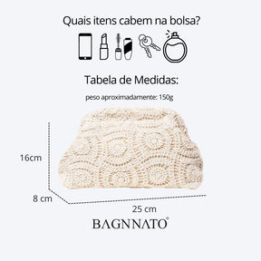 Bolsa em Crochê Feminina Ginevra