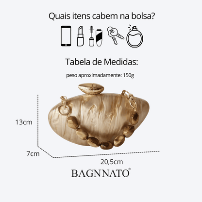 Bolsa em Acrílico Feminina Anaya