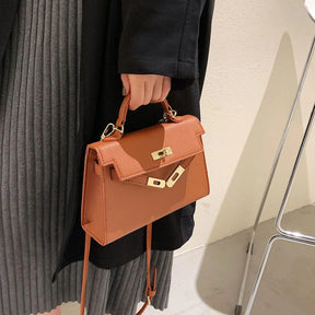 Bolsa Satchel em Couro feminina Kelly