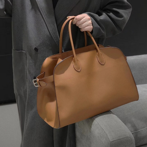 Bolsa em Couro Genuíno Feminina Endria