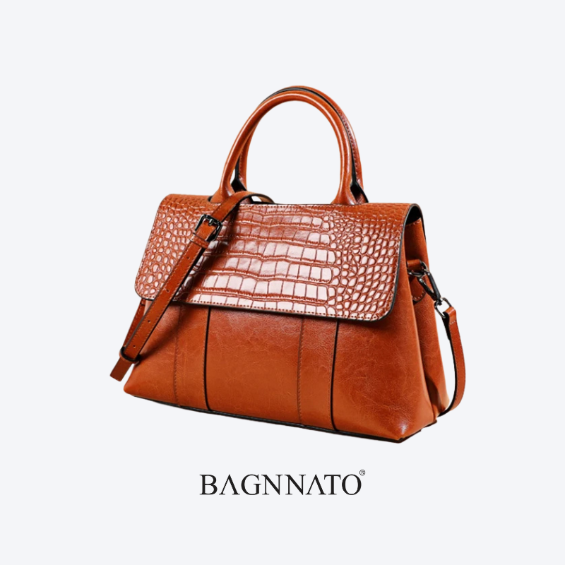 Bolsa Satchel em Couro Feminina Loma