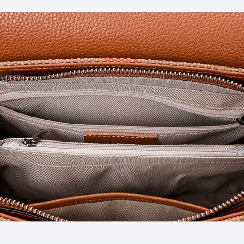 Bolsa Feminina Tote em Couro Fleur
