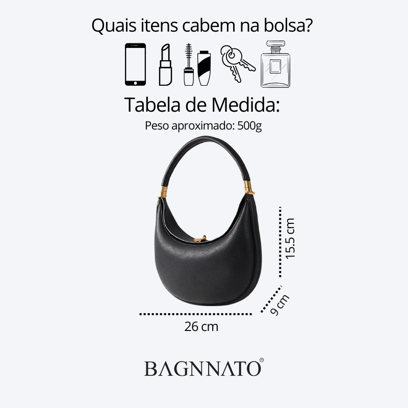 Bolsa em Couro Feminina Chantal