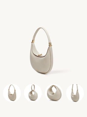 Bolsa crescente de pinho versátil, fresca e casual, elegante e luxuosa bolsa de axila de um ombro