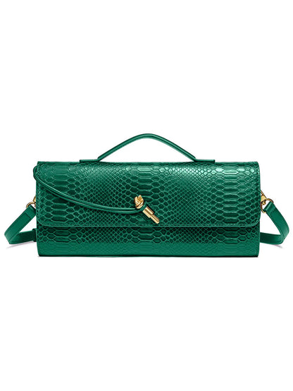 Saco borgonha cereja vermelho envelope vinho vermelho envelope de luxo nova bolsa moda europeia e americana crocodilo flip mão órgão b