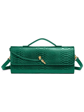Saco borgonha cereja vermelho envelope vinho vermelho envelope de luxo nova bolsa moda europeia e americana crocodilo flip mão órgão b