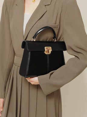 ITAMOOD-Bolsa de couro genuíno para mulheres, bolsa transversal versátil com decoração cachecol, bolsa de marca luxuosa, elegante