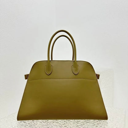 Alta qualidade margaux 15 bolsa de couro bolsa de ombro margaux15 macio couro genuíno grande capacidade camurça sacola