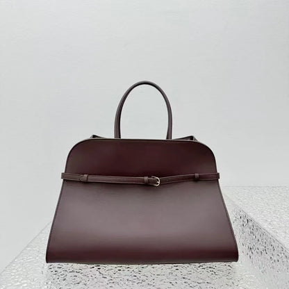 Alta qualidade margaux 15 bolsa de couro bolsa de ombro margaux15 macio couro genuíno grande capacidade camurça sacola