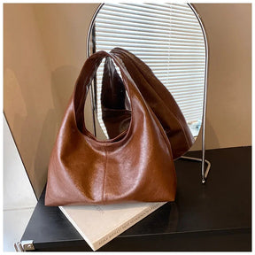 Grande capacidade de couro do plutônio hobo axilas sacos outono inverno bolsa ombro para as mulheres 2025 nova tendência y2k bolsas e bolsas tote