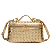Bolsa feminina elegante e clássica inspirada na moda de Paris com pingente e logotipo vintage minimalista