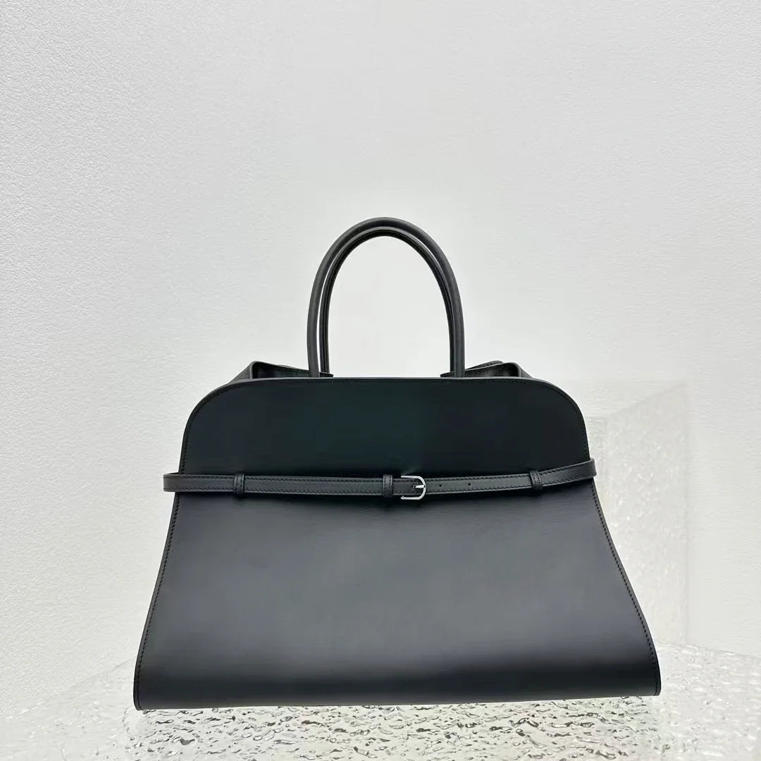 Alta qualidade margaux 15 bolsa de couro bolsa de ombro margaux15 macio couro genuíno grande capacidade camurça sacola