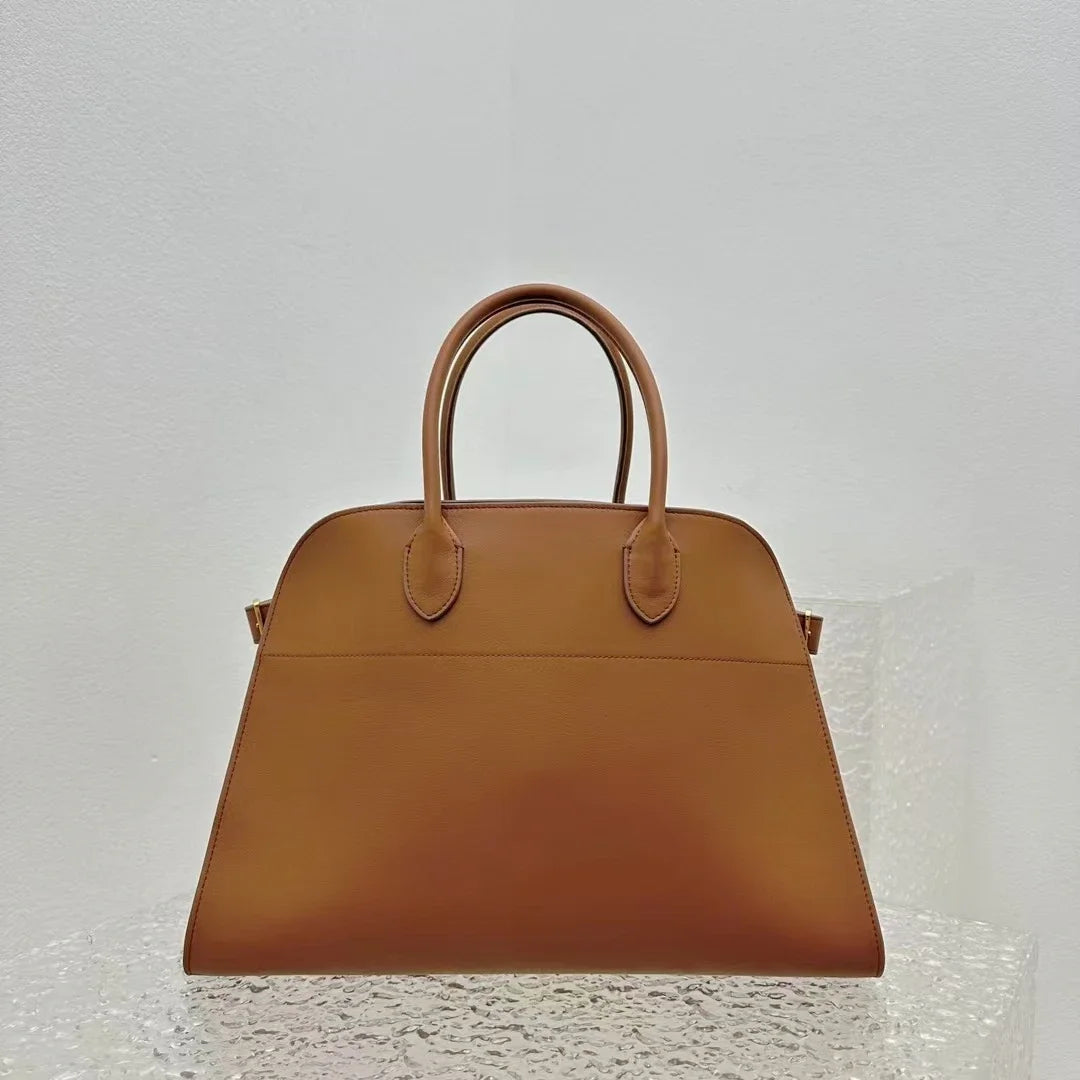 Alta qualidade margaux 15 bolsa de couro bolsa de ombro margaux15 macio couro genuíno grande capacidade camurça sacola