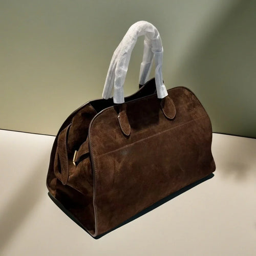 Alta qualidade margaux 15 bolsa de couro bolsa de ombro margaux15 macio couro genuíno grande capacidade camurça sacola
