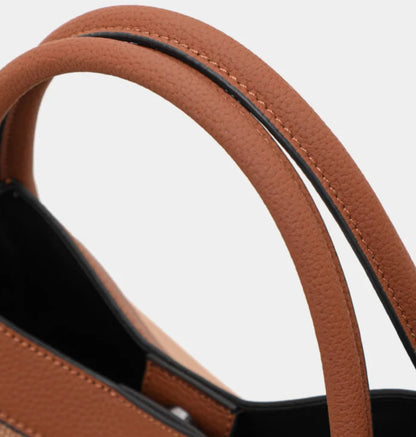 Aidrani 2025 Nova bolsa feminina retrô xadrez, bolsa de luxo de grande capacidade, bolsa de couro genuíno de lona