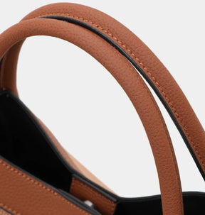 Aidrani 2025 Nova bolsa feminina retrô xadrez, bolsa de luxo de grande capacidade, bolsa de couro genuíno de lona