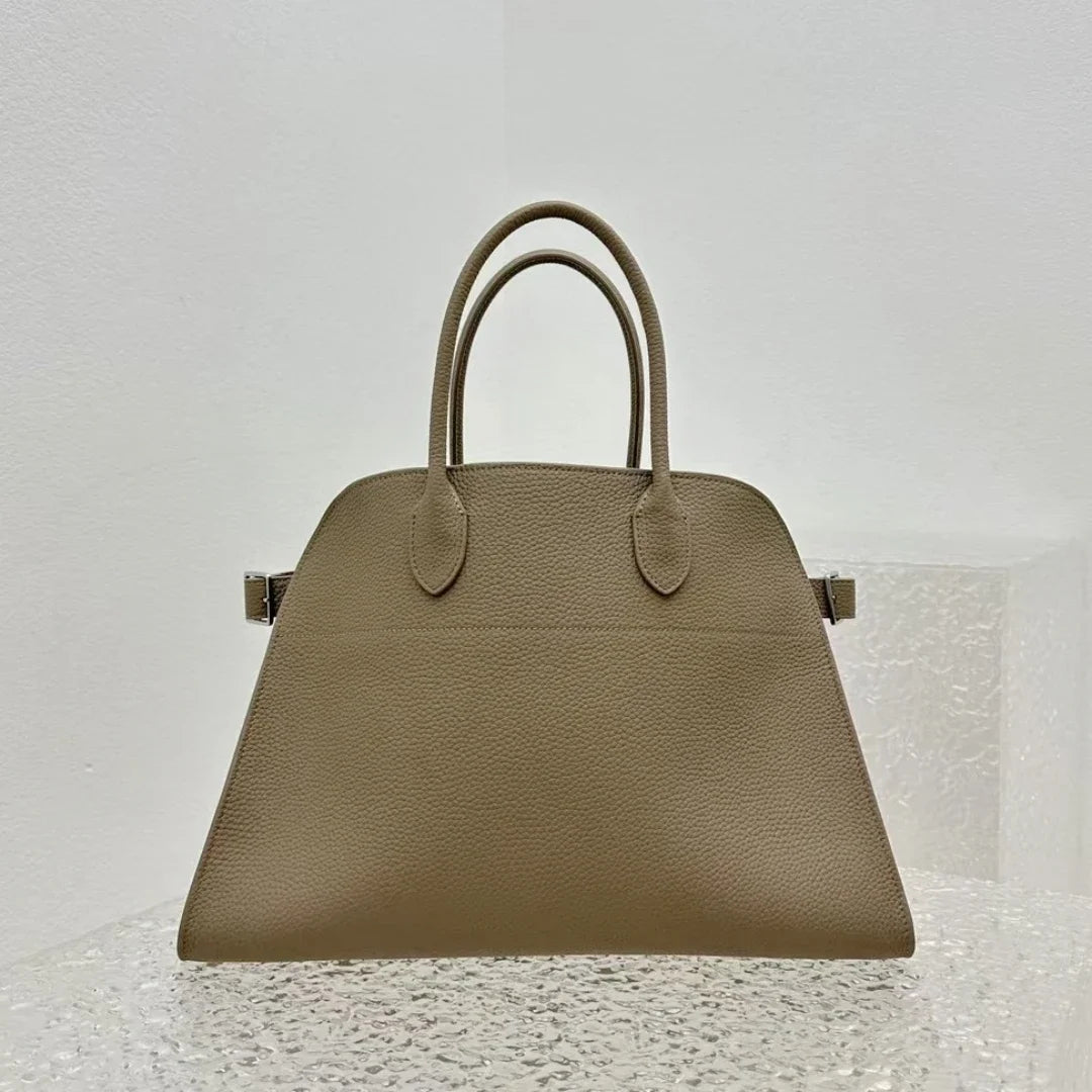 Alta qualidade margaux 15 bolsa de couro bolsa de ombro margaux15 macio couro genuíno grande capacidade camurça sacola