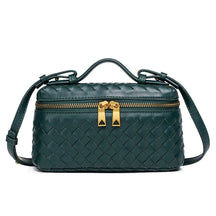 Bolsa feminina elegante e clássica inspirada na moda de Paris com pingente e logotipo vintage minimalista