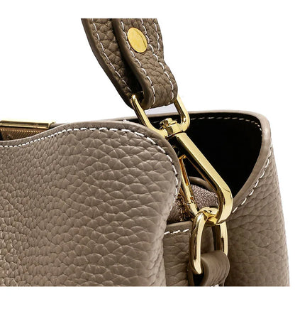 Retro balde saco moda feminina bolsa de grande capacidade novo ombro único crossbody saco de couro macio multi-cor carteira