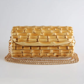 Nilerun marca longa corrente ajustável exclusivo artesanal de madeira natural rattan palha bambu raiz cruz corpo ombro saco do mensageiro