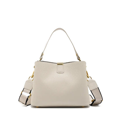 Retro balde saco moda feminina bolsa de grande capacidade novo ombro único crossbody saco de couro macio multi-cor carteira
