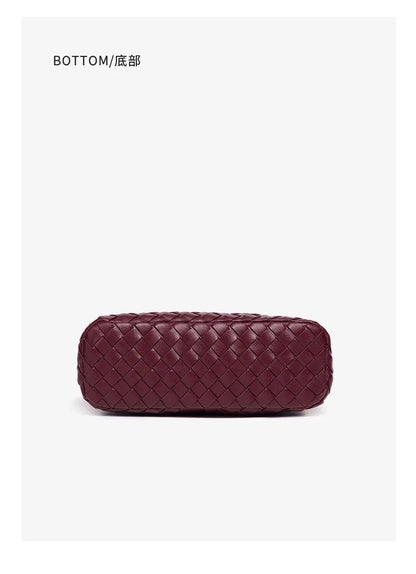 Bolsa feminina elegante e clássica inspirada na moda de Paris com pingente e logotipo vintage minimalista